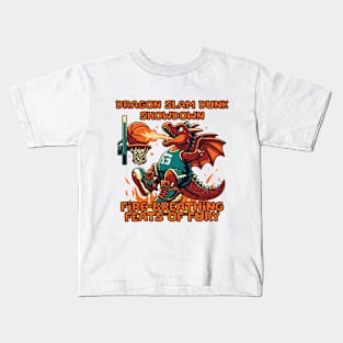 Dragon Slam Dunk Showdown Kids T-Shirt